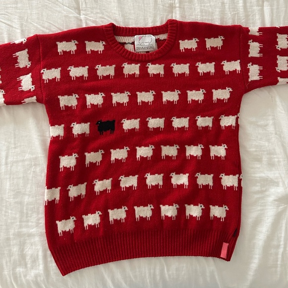 Rowing Blazers "Diana Edition" Cotton Sheep Sweater - Picture 4 of 5